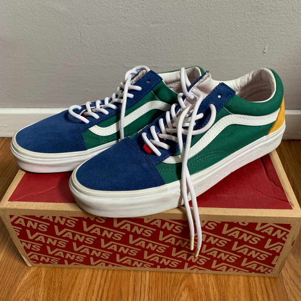 Colorful vans 8.5